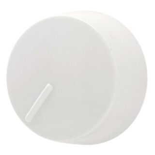 Eaton Wiring Devices RKRD-W-BP Replacement Knob, Polycarbonate, White, For RI061, RI06P and RI101 Rotary Dimmers