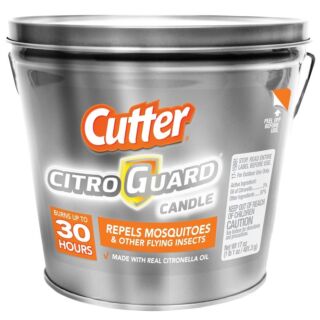 Cutter CITRO GUARD Insect Repellent Candle, Citronella, 17 oz. Bucket
