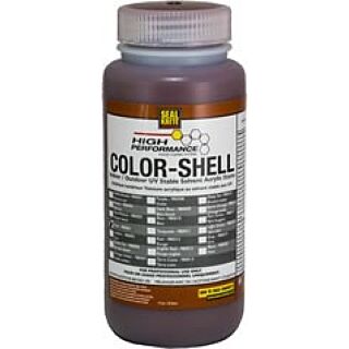 SEAL-KRETE® High Performance Floor Coatings, Color-Shell Concrete Stain, Saddle Brown, 16 oz.