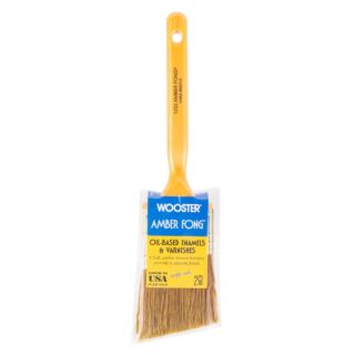 Wooster® 1233, 2 in. Amber Fong® Angle Sash Paint Brush