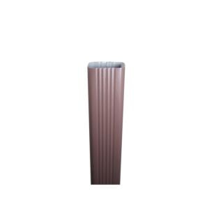 2 in. x 3 in. Aluminum Leader - 10 ft. Section, Brown