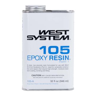 WEST SYSTEM®, 105 Epoxy Resin®, Part 1, 27.5 fl. oz.