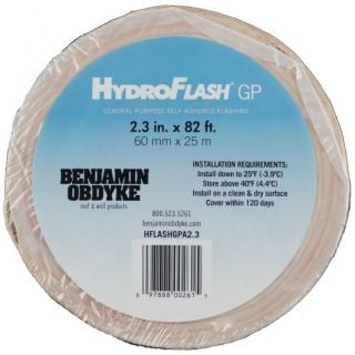 HydroFlash GP Flashing Tape, 2.3 in. x 82 ft.