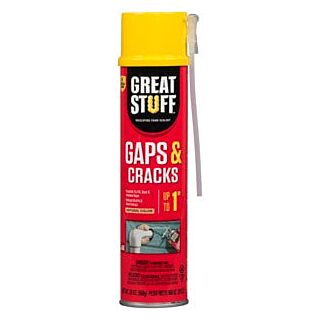 Great Stuff Gaps & Cracks Insulating Foam Sealant with Straw, 20 oz. Can