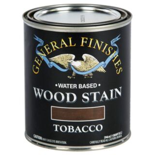 General Finishes®, Water-Based Wood Stain, Tobacco, Quart
