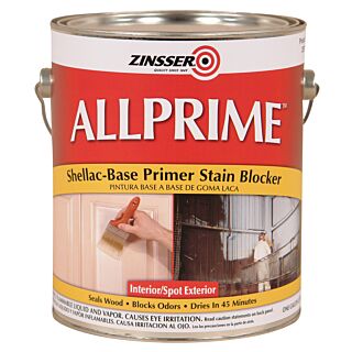 Zinsser Allprime Shellac Based Primer, Gallon