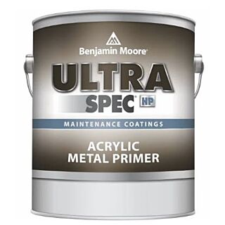 Benjamin Moore Ultra Spec HP Acrylic Metal Primer, White, Gallon