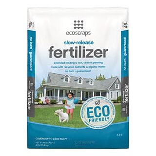 ecoscraps Slow-Release Fertilizer, Granular, 45 lb Bag