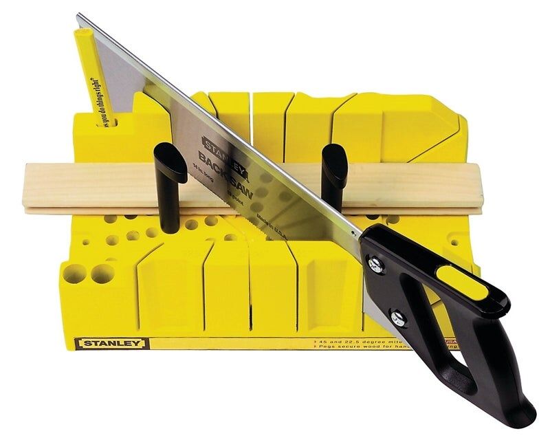 45 degree clearance mitre box