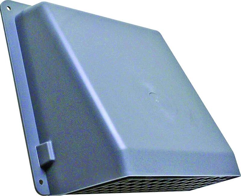 Lambro 351GR 351G Wall Cap Plastic Gray For Round Ducts