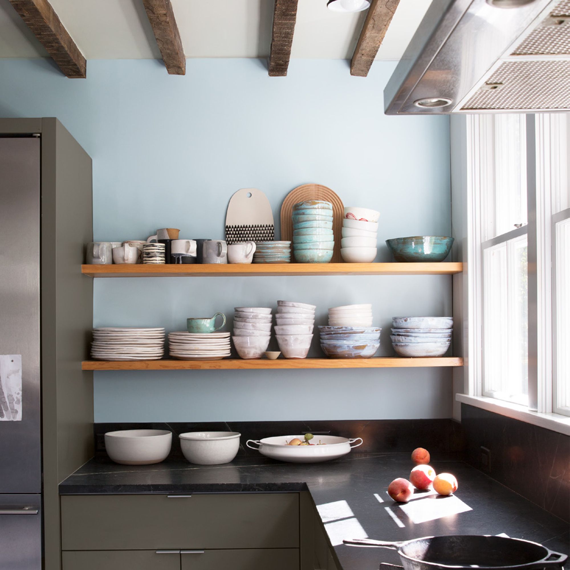 Kitchen with bowls
