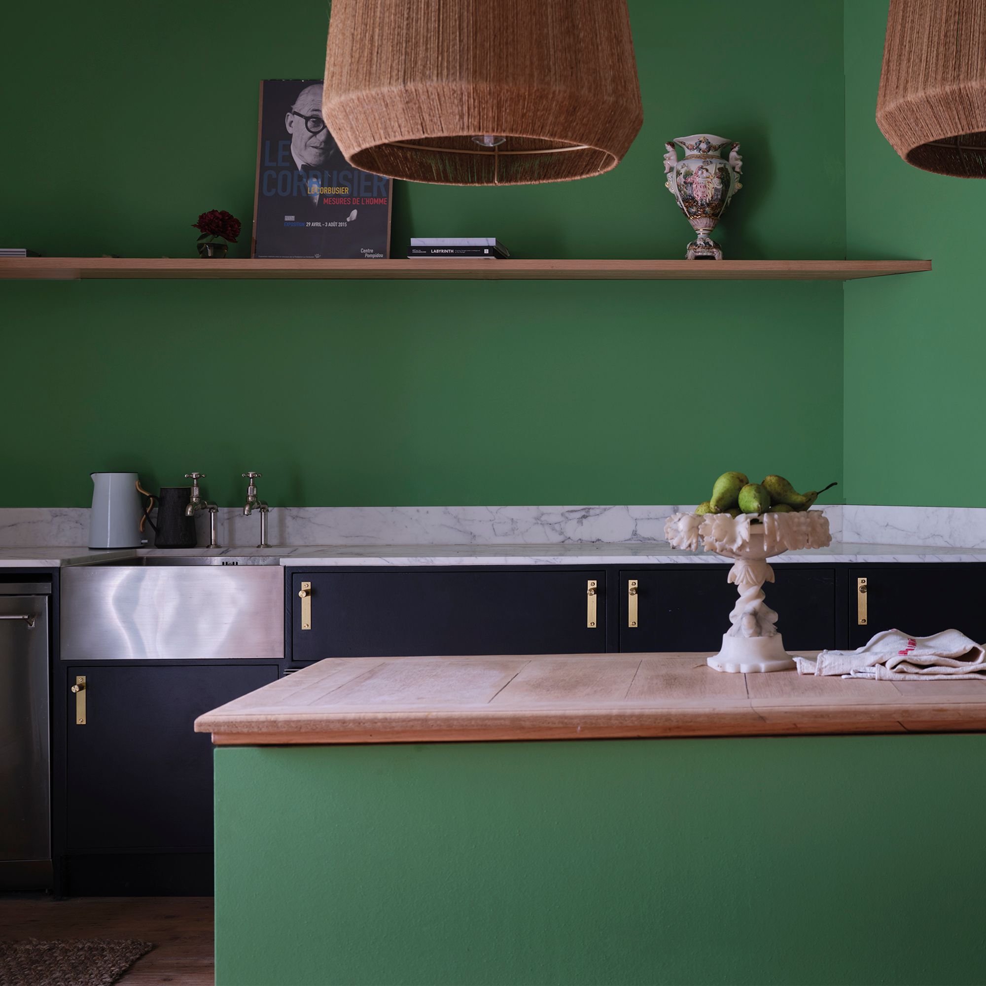 Emerald Green Kitchen