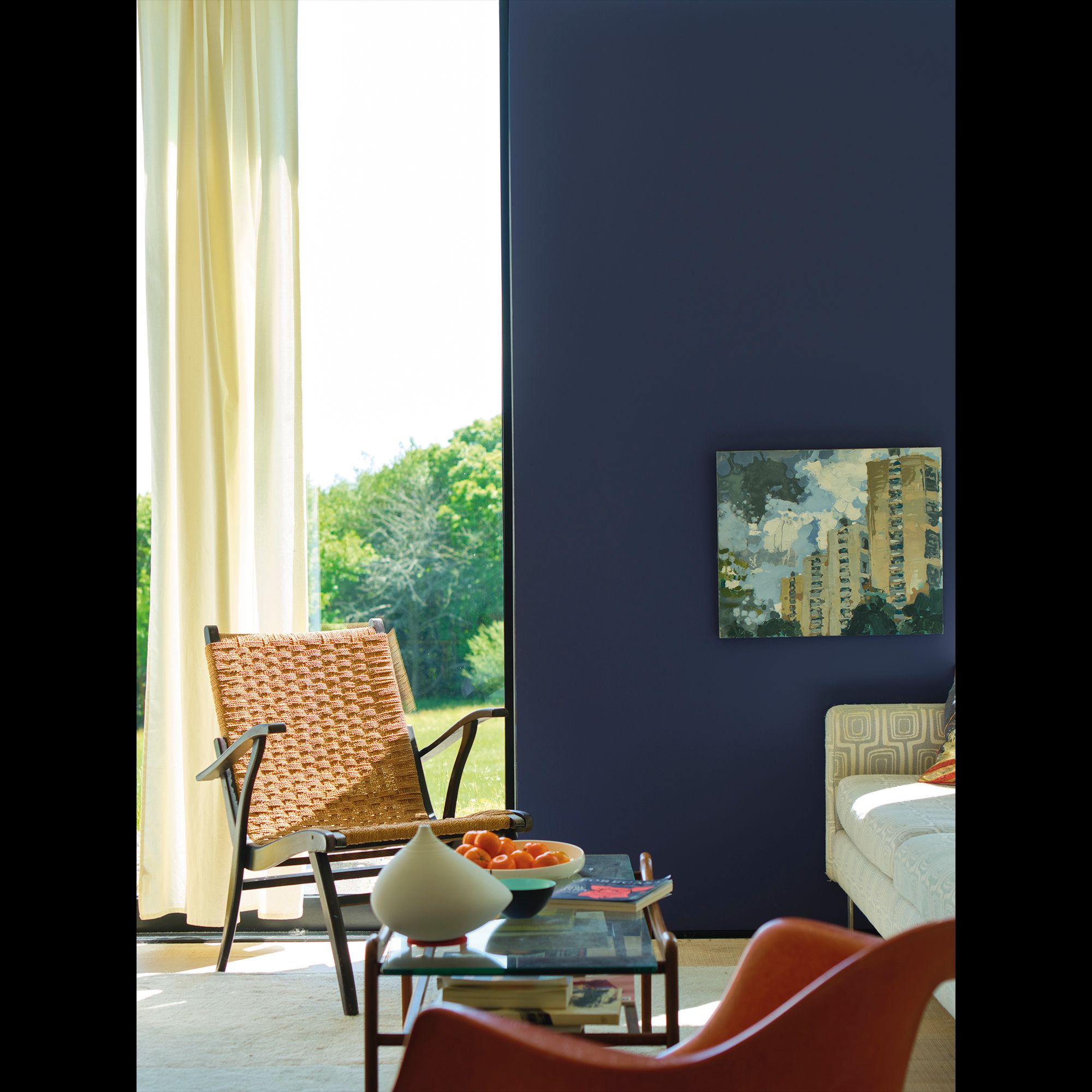 Imperial Purple Sitting Room