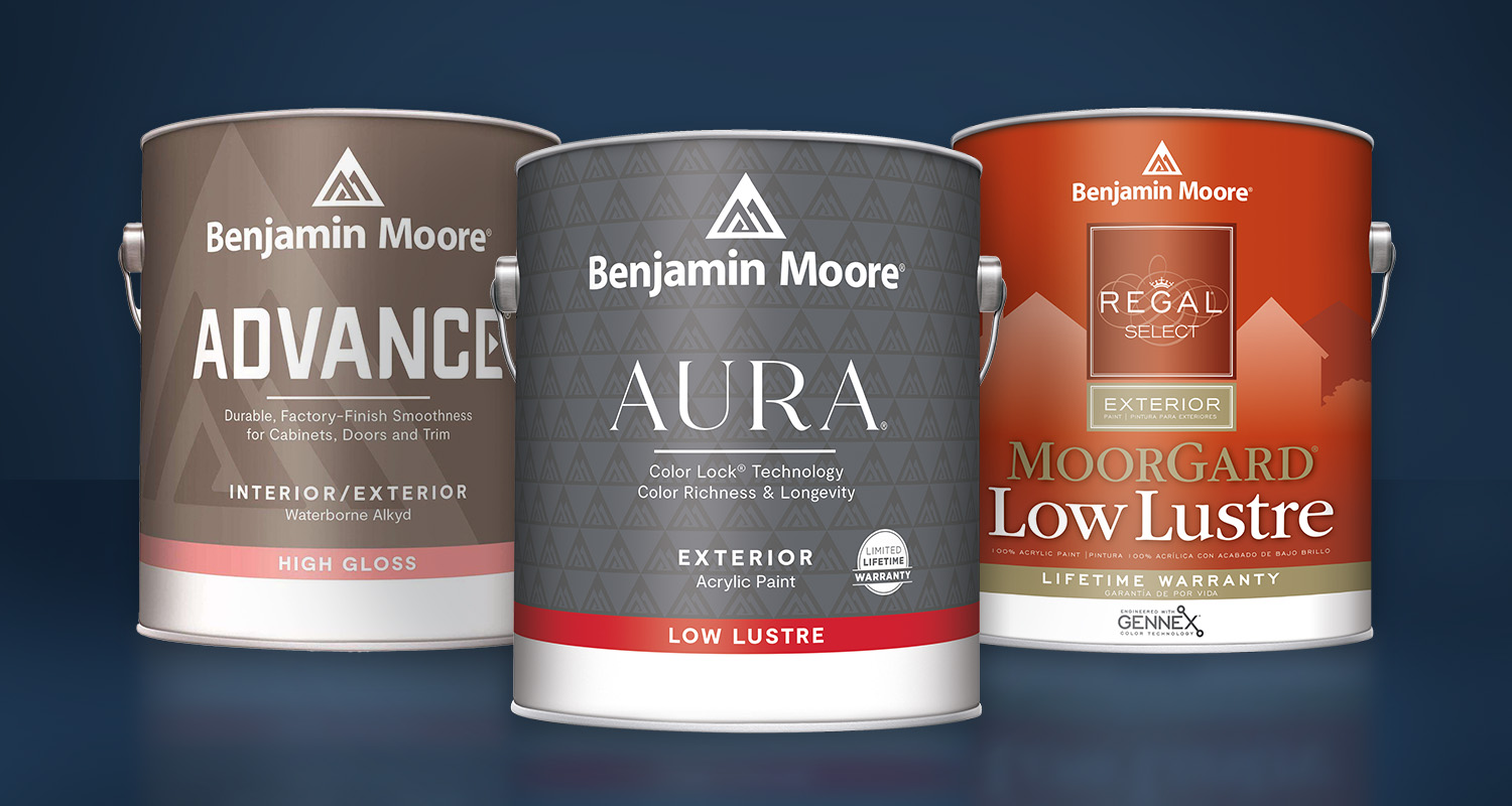 Benjamin Moore Exterior Paint Products, Grades & Finishes