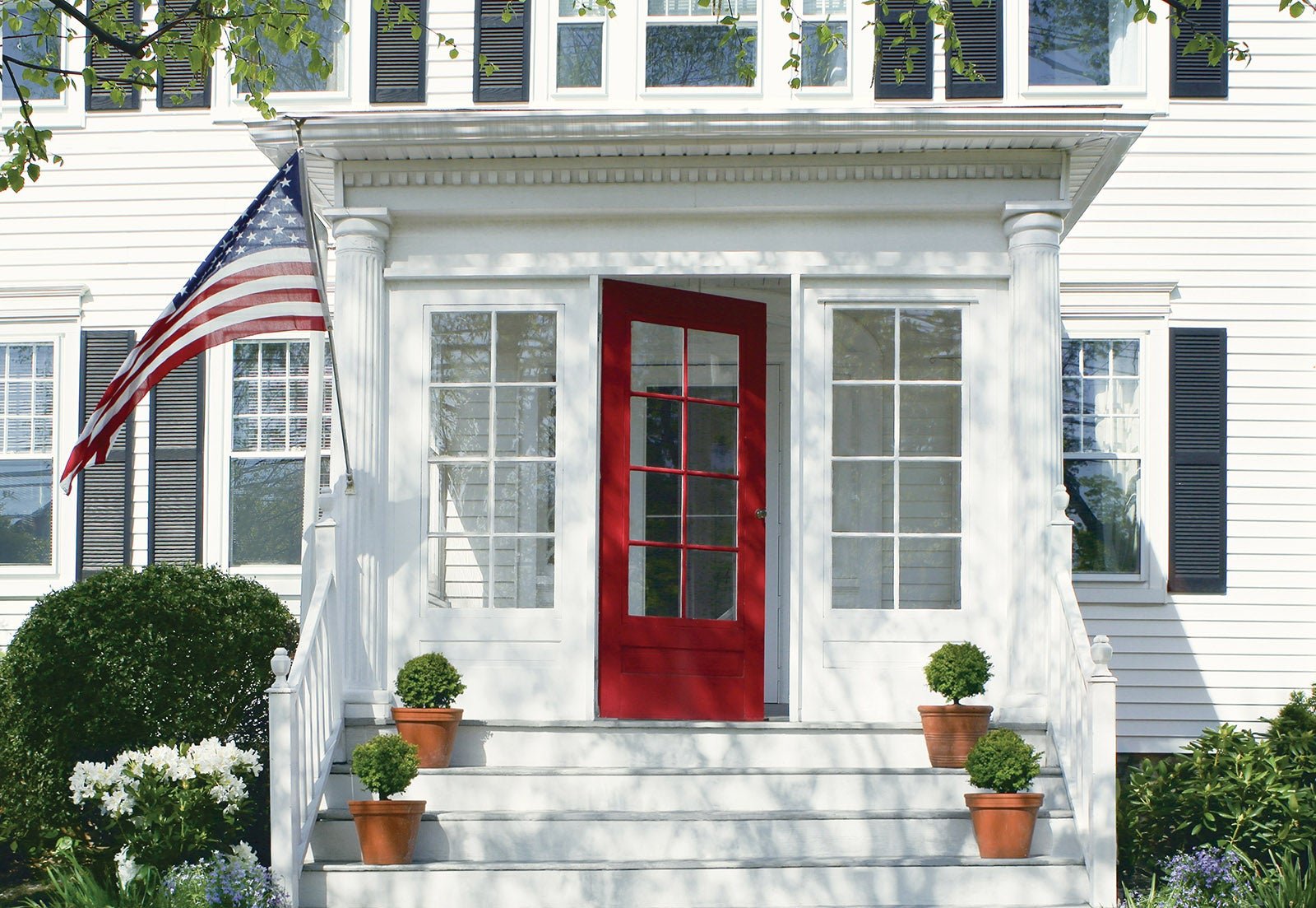 How To Paint A Front Doorstep