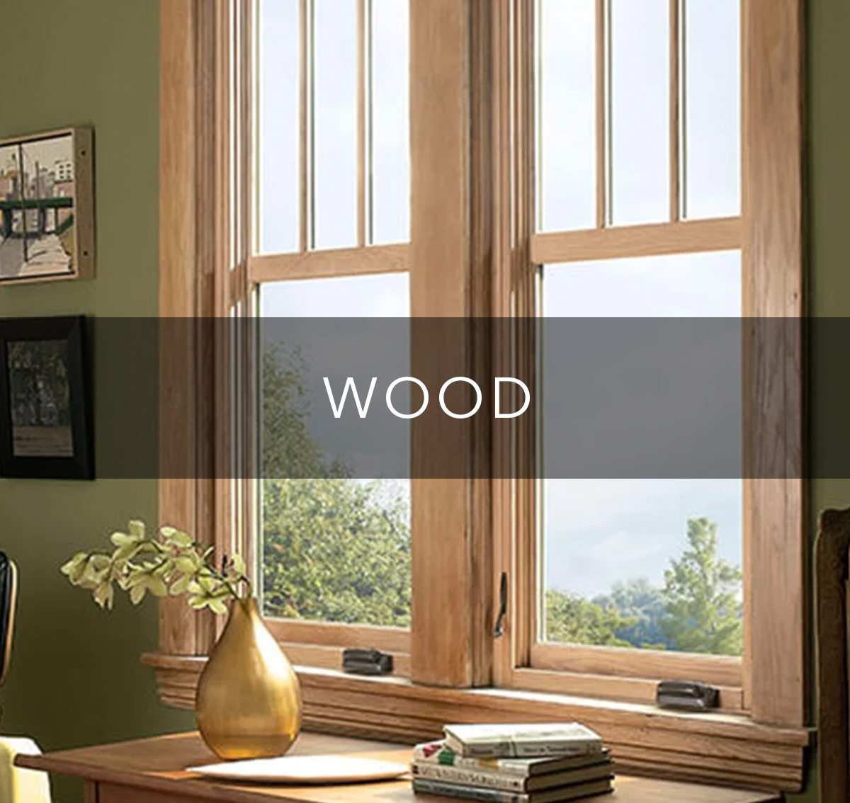 Marvin Wooden Double Hung Window