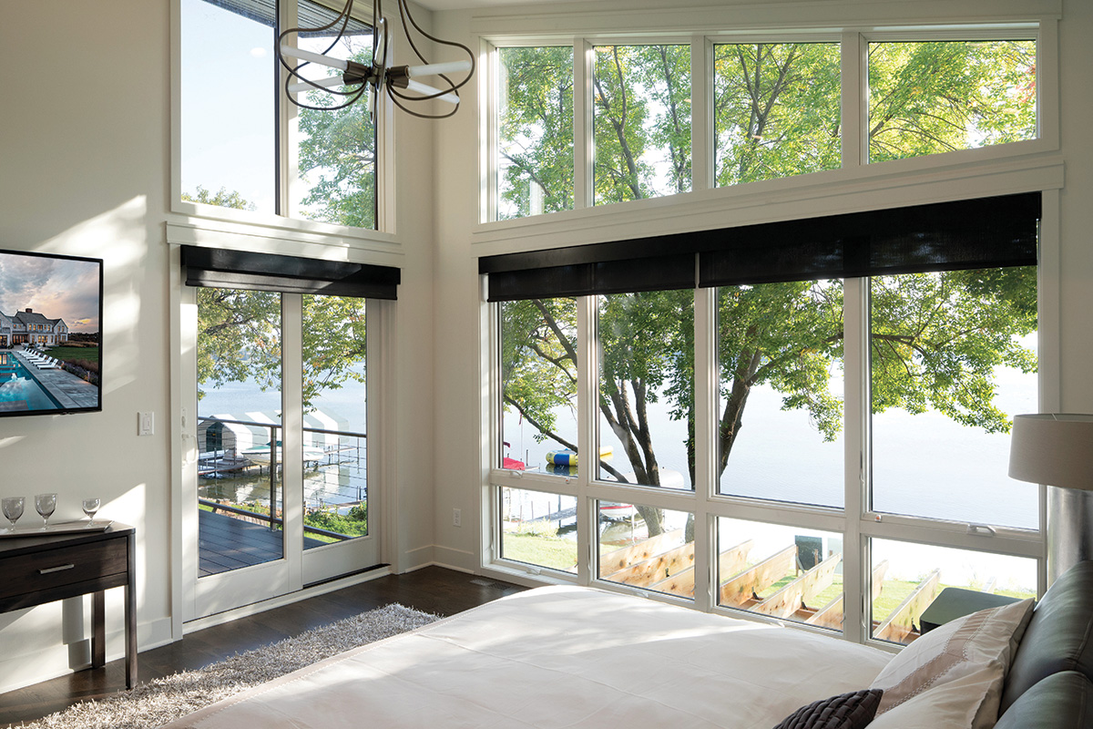 Andersen 400 Series Picture and Awning Windows with Sliding Patio Door