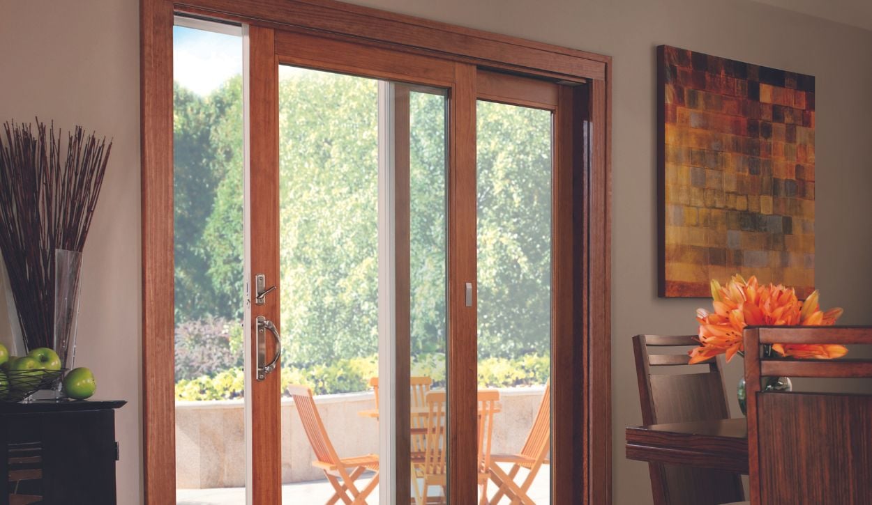 Andersen 400 Series Frenchwood gliding patio door