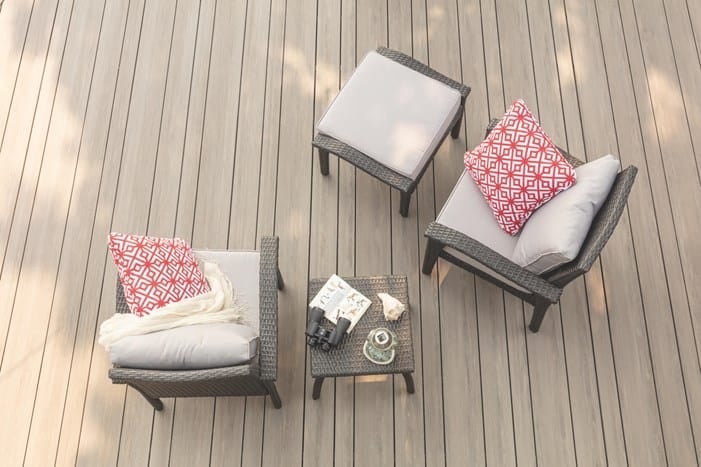 Timbertech Advanced PVC Decking in Coastline