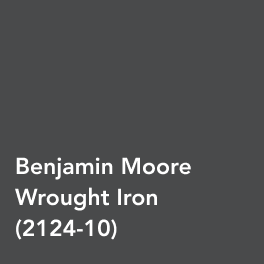 Benjamin Moore Wrought Iron (2124-10)