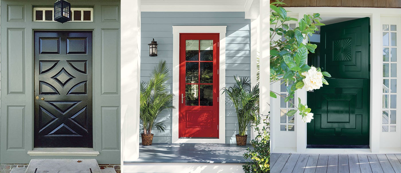 How To Paint A Front Doorstep