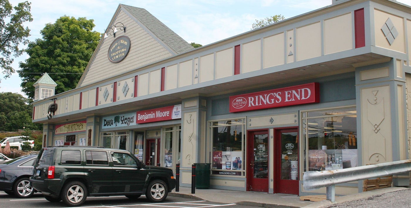 Ring's End in New Milford, Connecticut opened in 1990 to supply